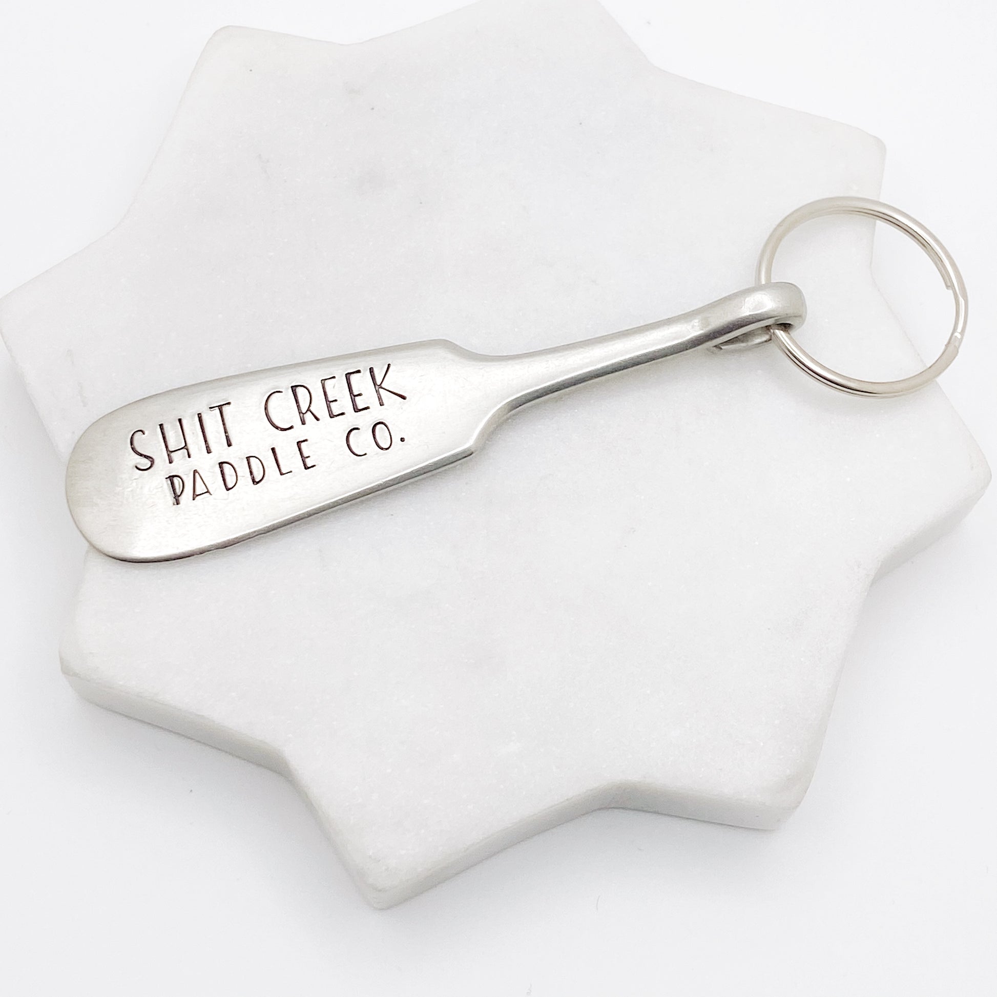 Shit Creek Paddle Co, Shit Creek Paddle, Spoon Handle Keychain Keychains callistafaye   