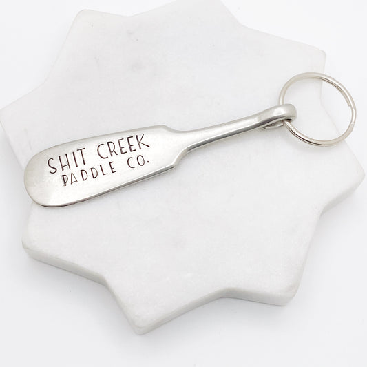 Shit Creek Paddle Co, Shit Creek Paddle, Spoon Handle Keychain Keychains callistafaye   