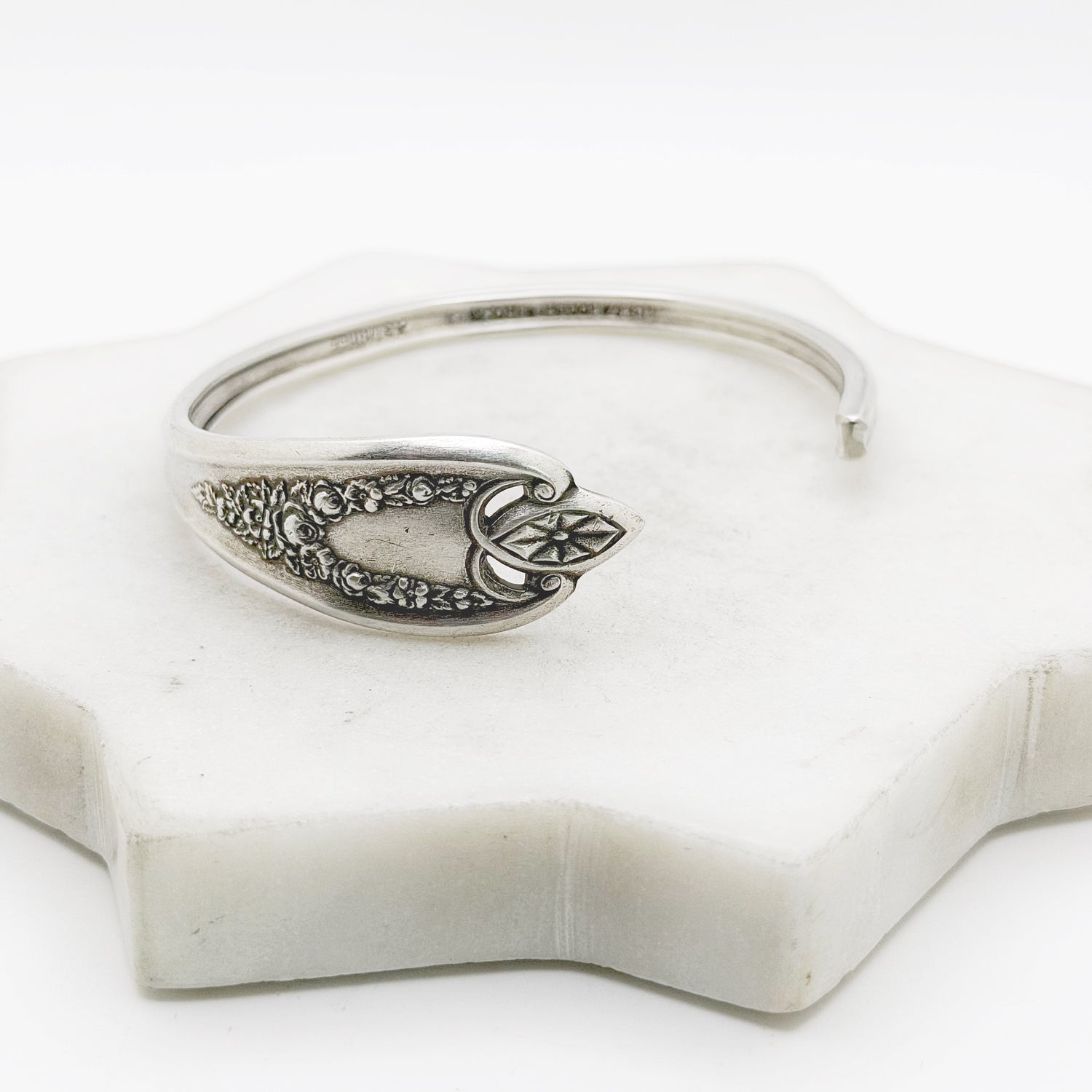 Old Colony 1911, Antique Cuff Bracelet, Vintage Spoon Handle, Iced Tea Spoon Bracelet Bracelets callistafaye