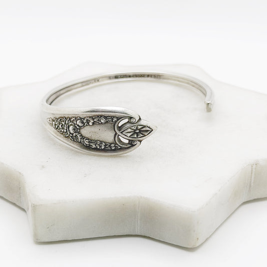 Old Colony 1911, Antique Cuff Bracelet, Vintage Spoon Handle, Iced Tea Spoon Bracelet Bracelets callistafaye