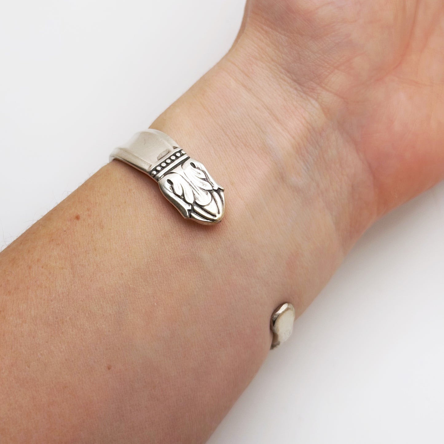 Danish Princess 1938 RARE Cuff Bracelet, Vintage Spoon Handle, Iced Tea Spoon Bracelet Bracelets callistafaye