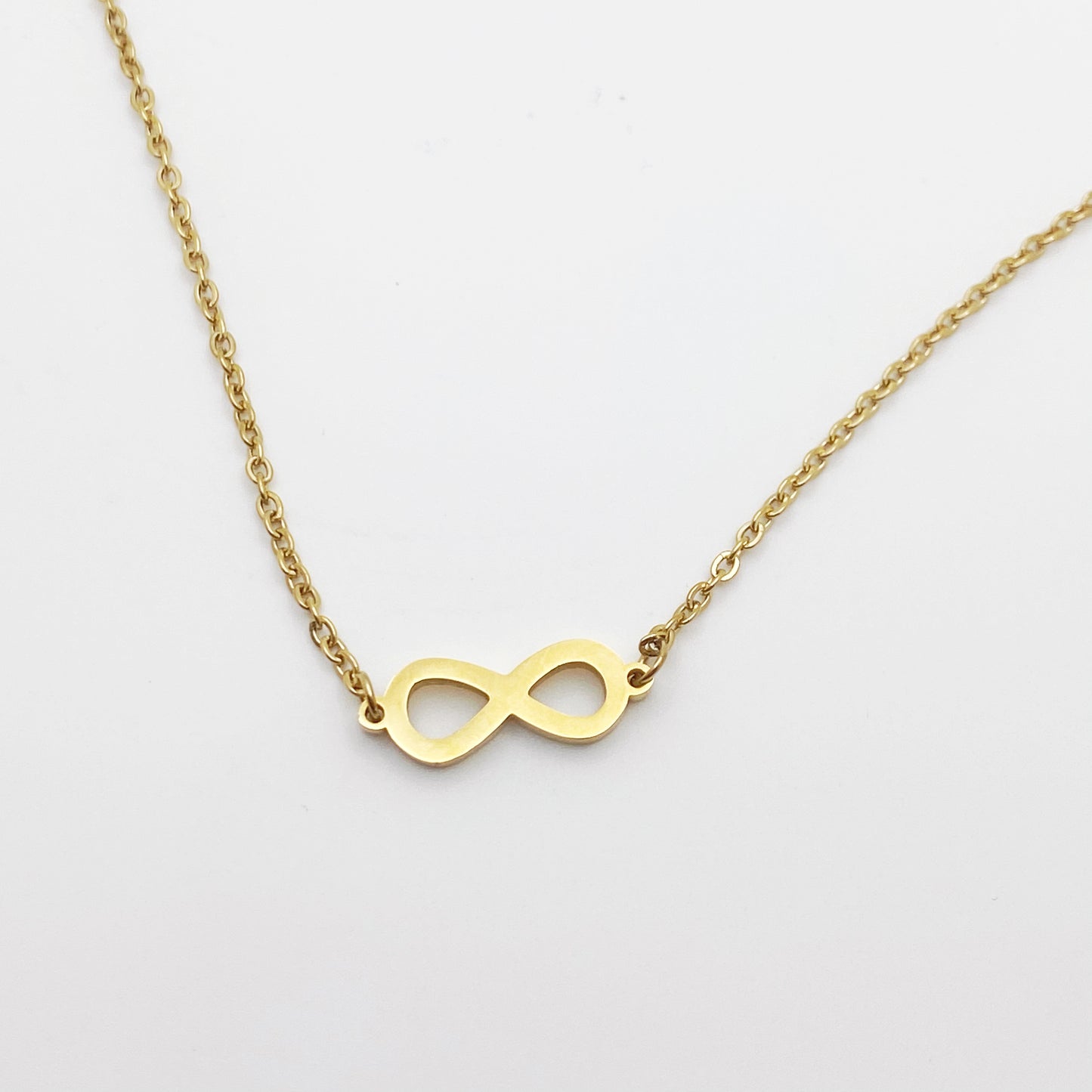 Infinity, Dainty Pendant Necklace, Layering Necklace, Stainless Steel Jewelry, Minimalist Necklace, Waterproof Jewelry, Dainty Necklace Necklaces callistafaye   