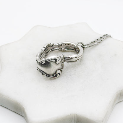 Modern Baroque 1969, Floating Heart, Vintage Spoon Jewelry Hearts callistafaye