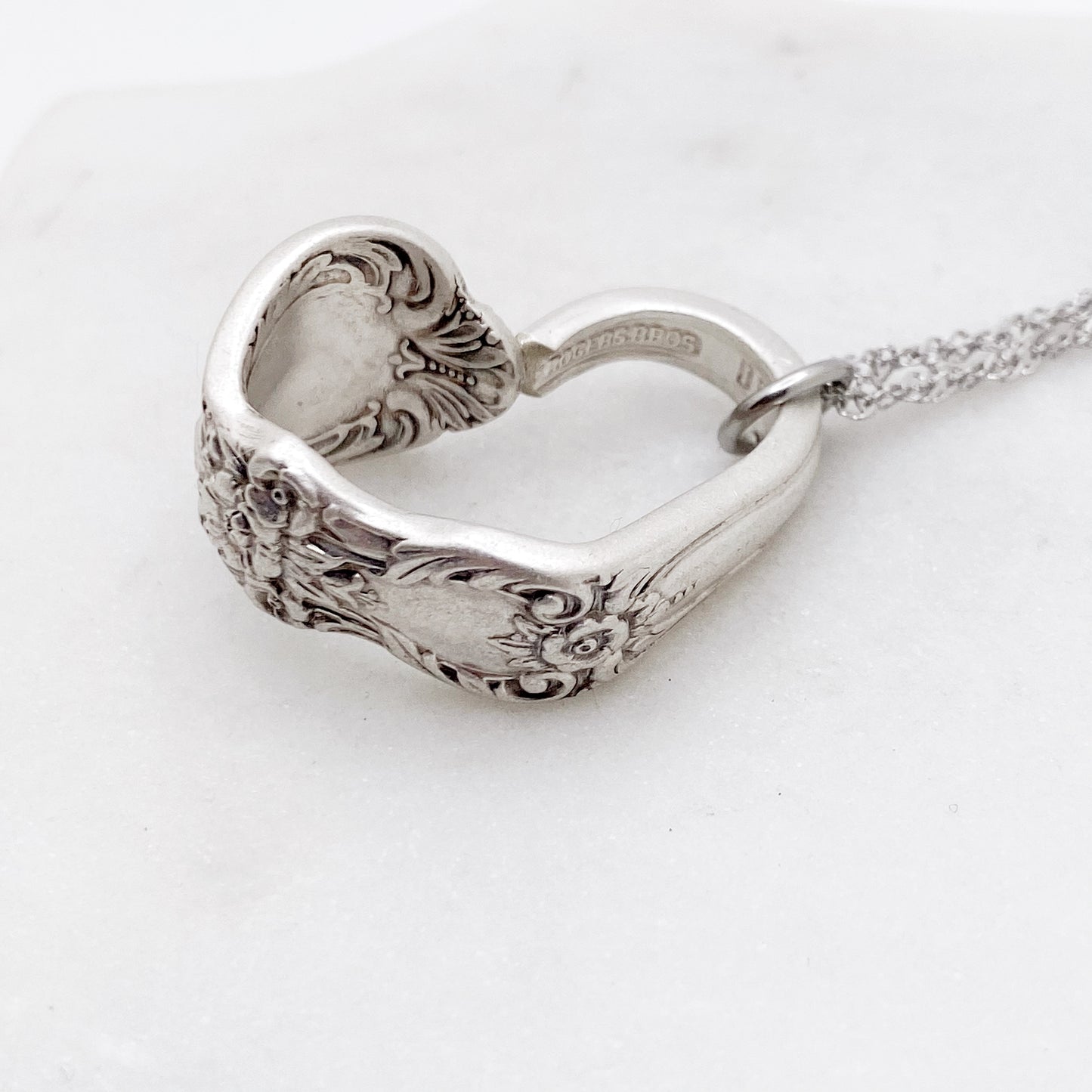 Heritage 1953, Small Floating Heart, Vintage Spoon Jewelry Hearts callistafaye   