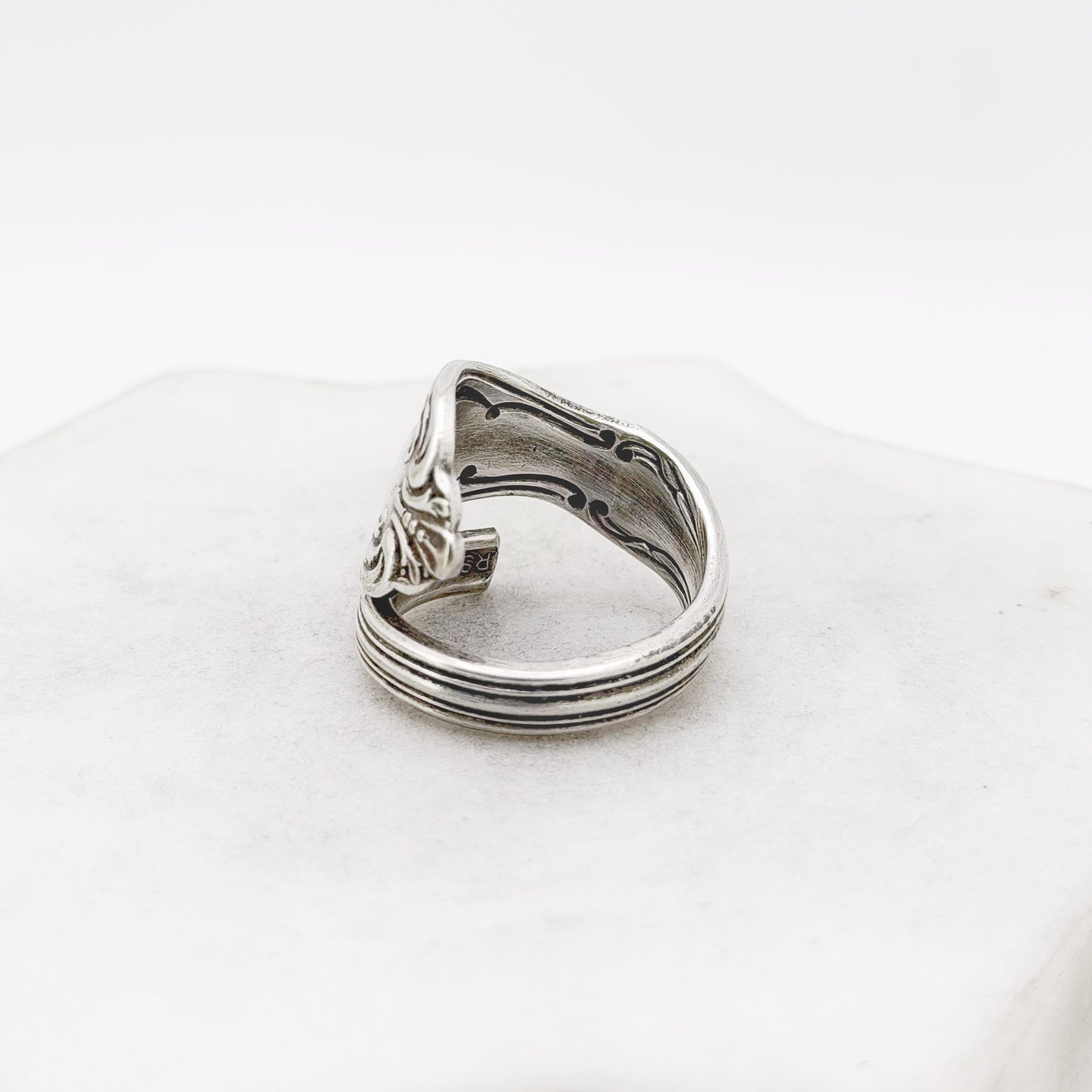 Chalice Harmony 1958, Size 8.5, Spiral Ring, Vintage Spoon Ring Rings callistafaye