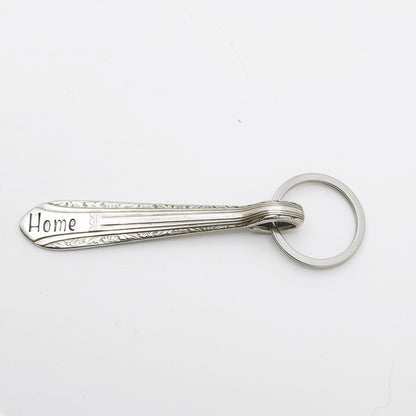 Home, Spoon Handle Keychain Keychains callistafaye