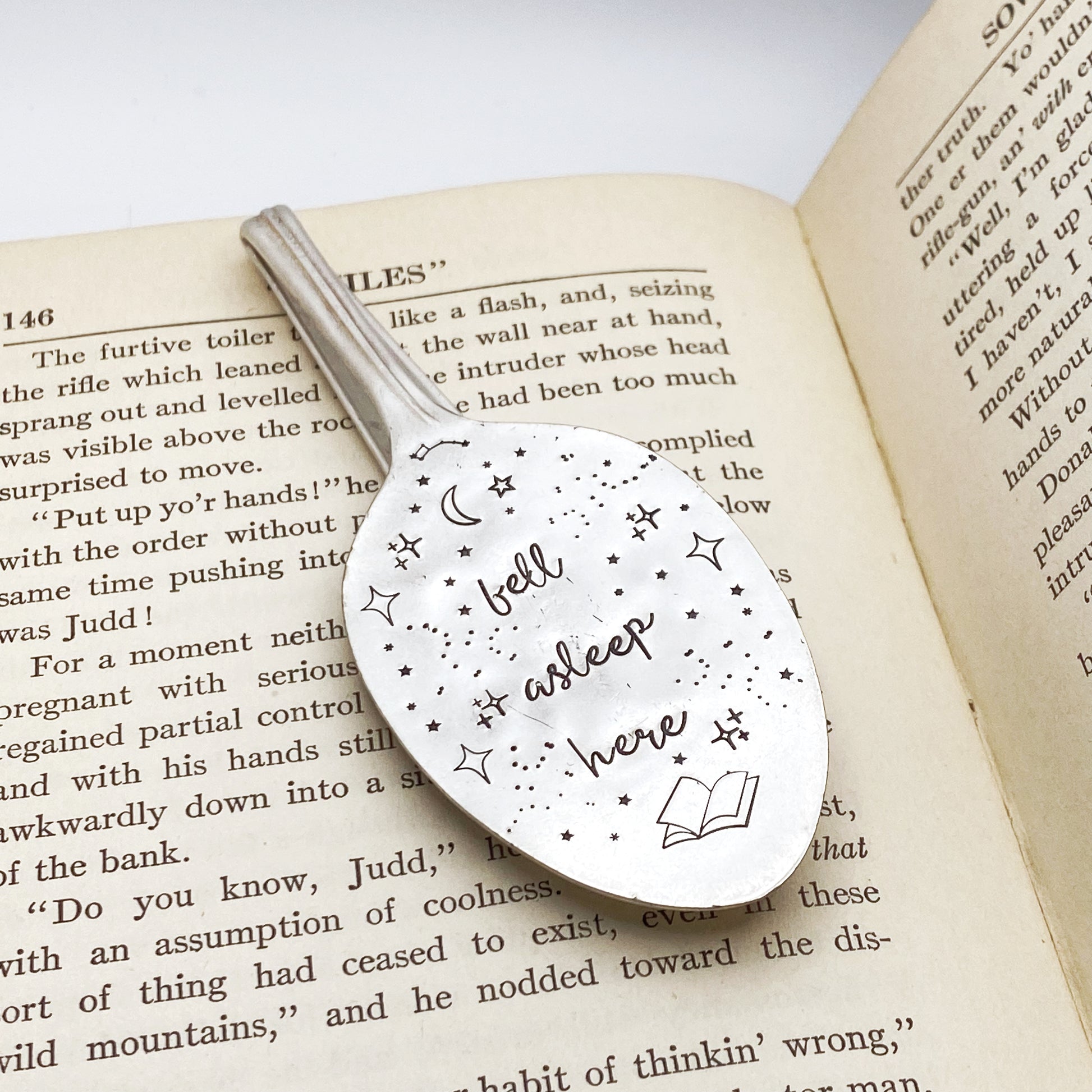 Fell Asleep Here (script), Vintage Spoon Bookmark Bookmarks callistafaye