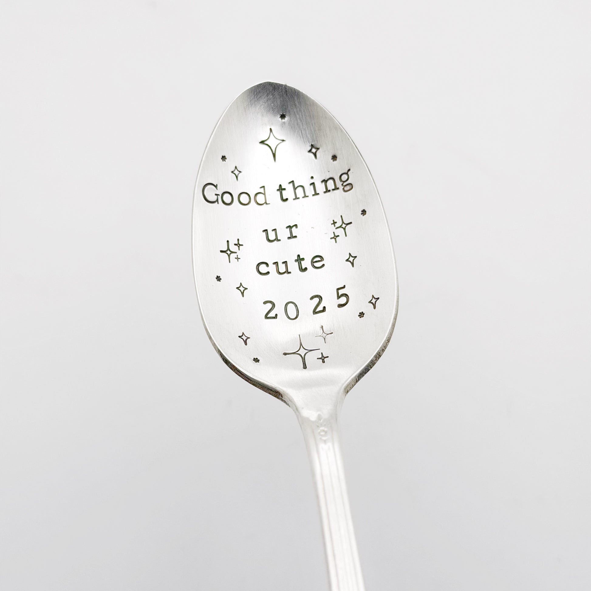 CUSTOM Hand Stamped Vintage Spoon Spoons callistafaye