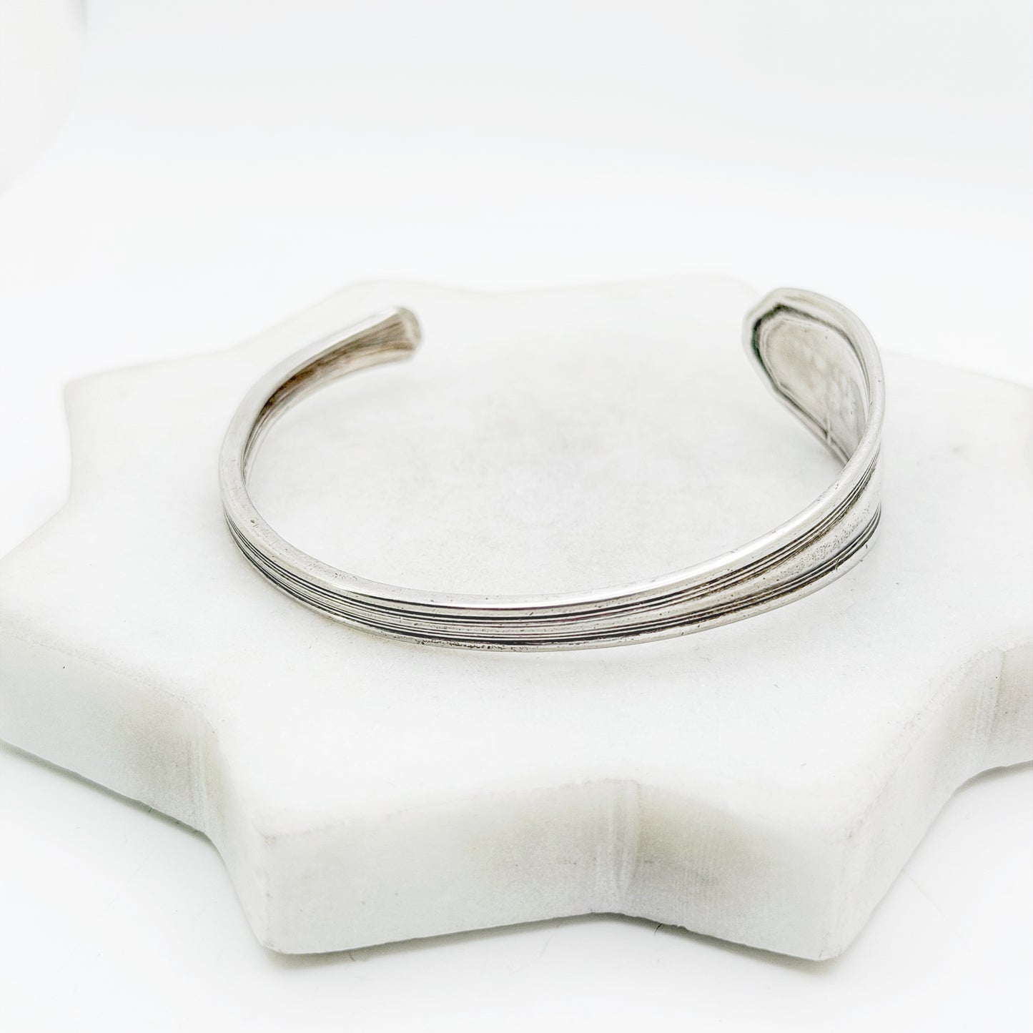 Come What May, Clinton 1919, Antique Cuff Bracelet, Vintage Spoon Handle, Iced Tea Spoon Bracelet Bracelets callistafaye