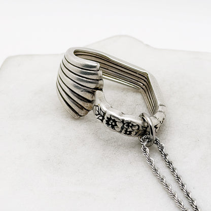 Floral Queen 1992, RARE Floating Heart, Vintage Spoon Jewelry Hearts callistafaye