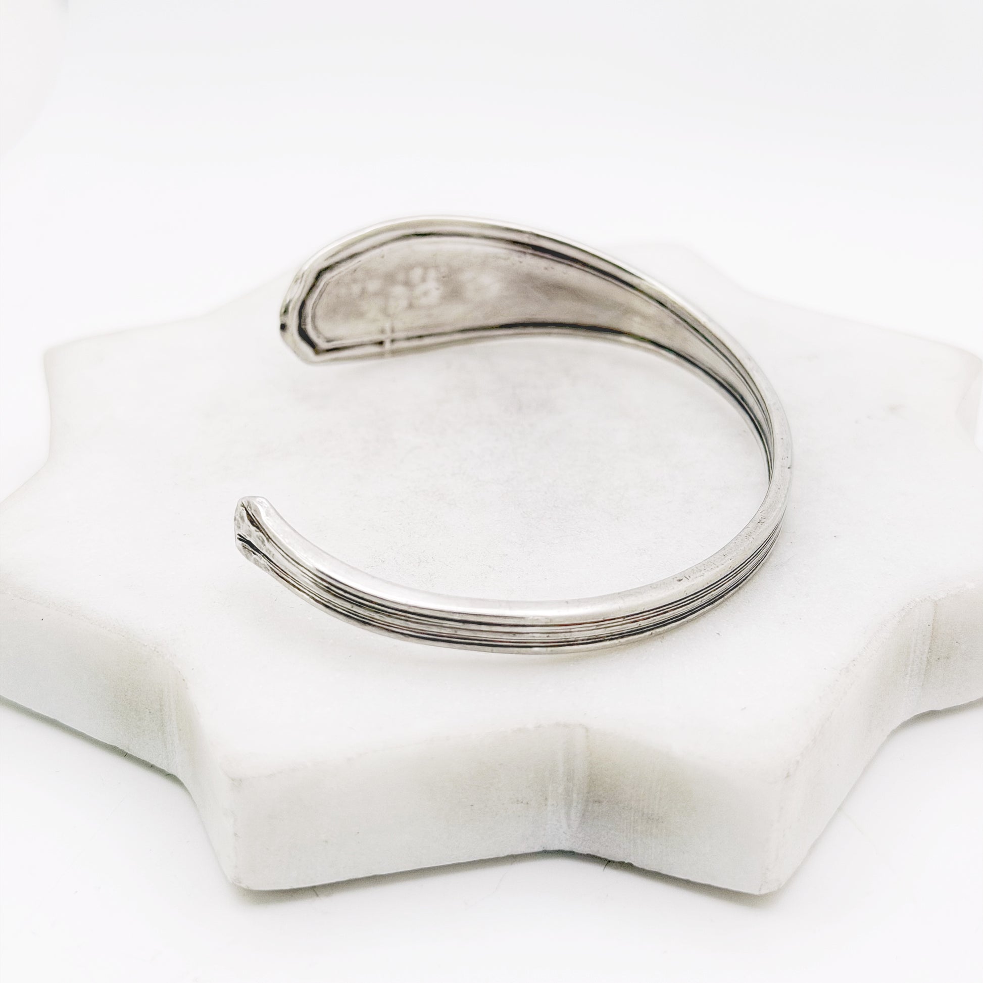 Come What May, Clinton 1919, Antique Cuff Bracelet, Vintage Spoon Handle, Iced Tea Spoon Bracelet Bracelets callistafaye