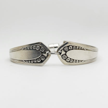 Roses (Roschen) 1925, Antique Two-Part Spoon Bracelet, Antique Spoon Handle, Antique Spoon Bracelet Bracelets callistafaye