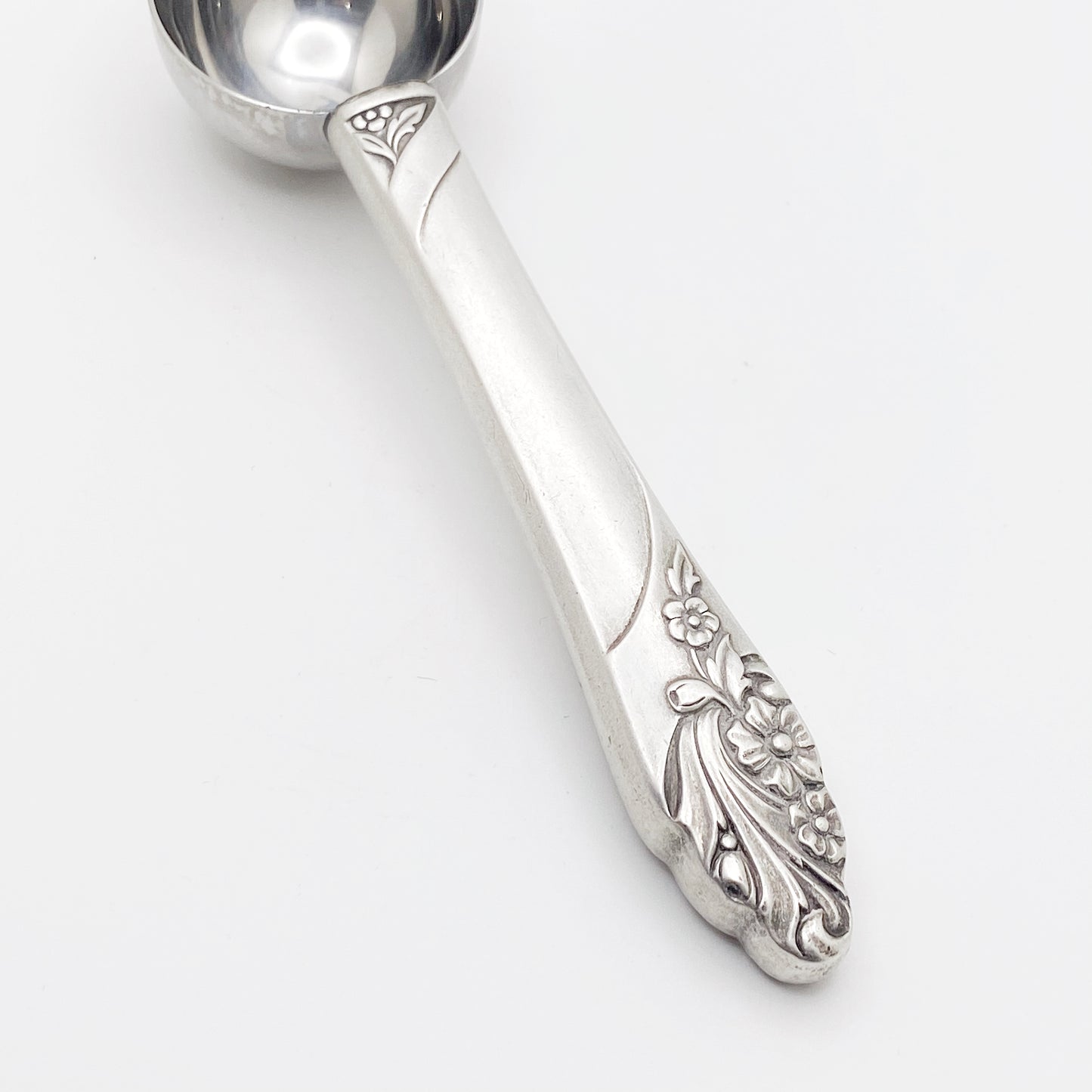 Evening Star 1950, Tea Measuring Spoon, Vintage Silverware Scoop Scoop callistafaye   