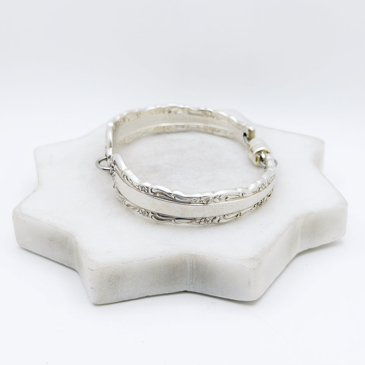 Bellfontaine 1973, RARE Two-Part Spoon Bracelet, Vintage Spoon Handle, Vintage Spoon Bracelet Bracelets callistafaye