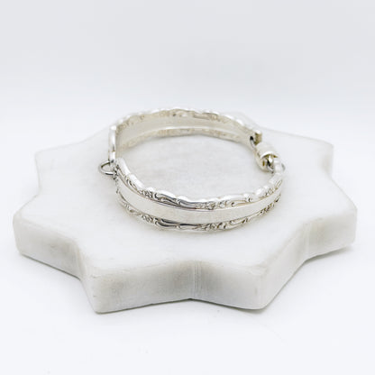 Bellfontaine 1973, RARE Two-Part Spoon Bracelet, Vintage Spoon Handle, Vintage Spoon Bracelet Bracelets callistafaye