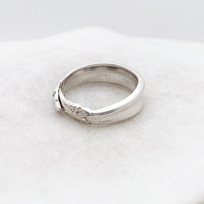 Tiny Garland 1965, Size 9, Demi Spoon Ring, Vintage Spoon Ring Rings callistafaye