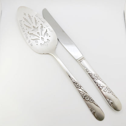 Bridal Wreath 1950, Serving Set 3, Hand Stamped Vintage Serving Sets & Pieces Serving Set callistafaye