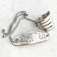 Peter Rabbit, Adjustable Bracelet, RARE Baby Fork, Reclaimed Collector's Spoon, Vintage Spoon Handle Bracelet Bracelets callistafaye   