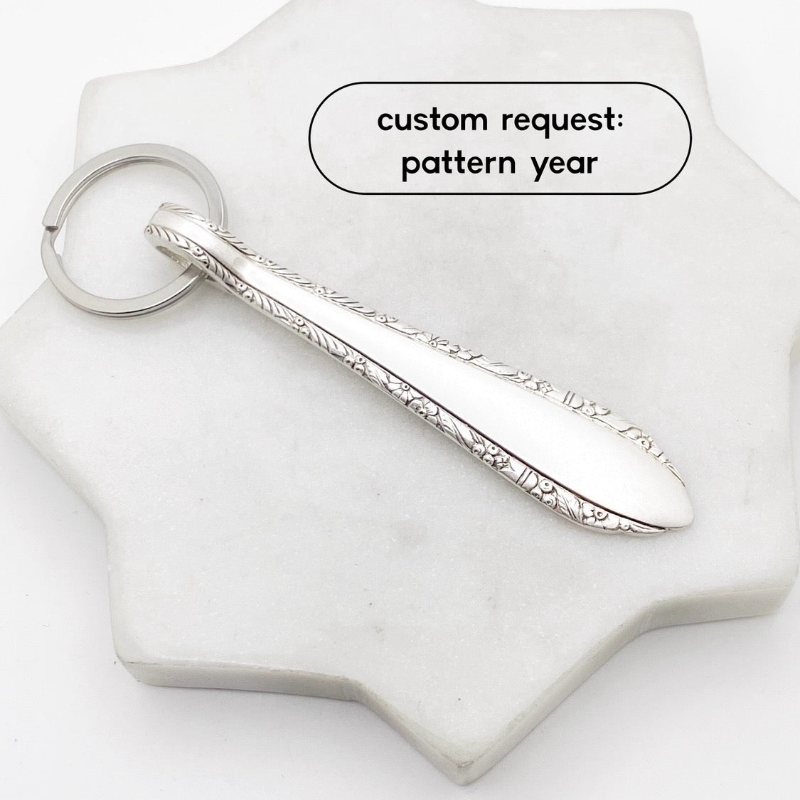 CUSTOM Spoon Handle Keychain, Teacher Gift Keychains callistafaye