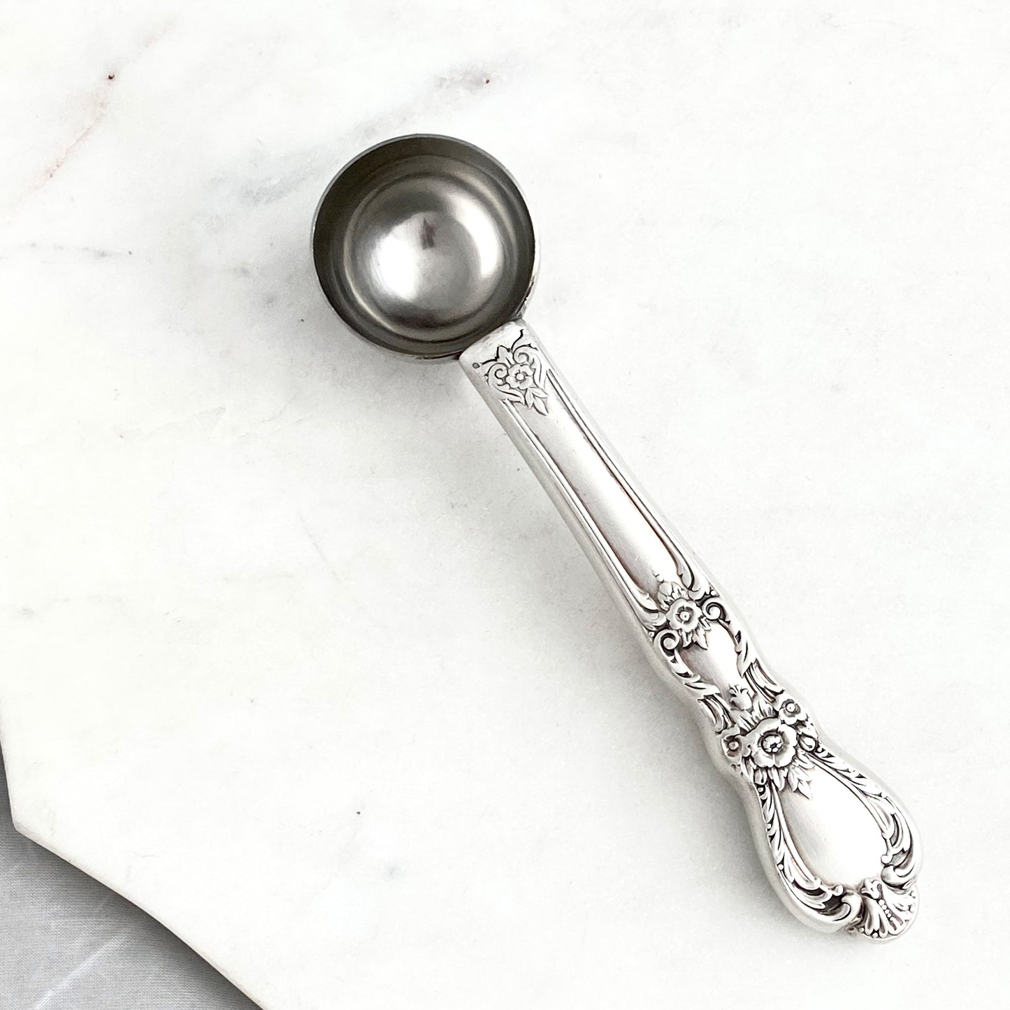 Heritage 1953, Tea Scoop, Vintage Silverware Spoons callistafaye   