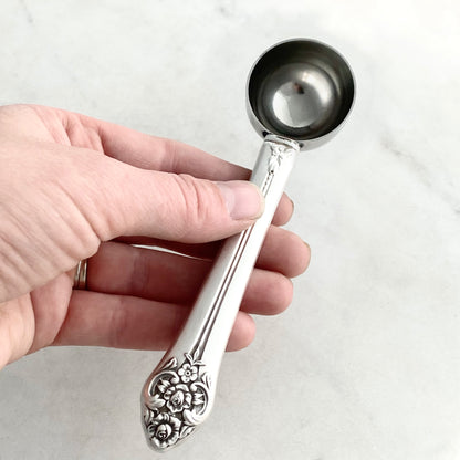 Plantation 1948, Tea Measuring Spoon, Vintage Silverware Scoop Scoop callistafaye   