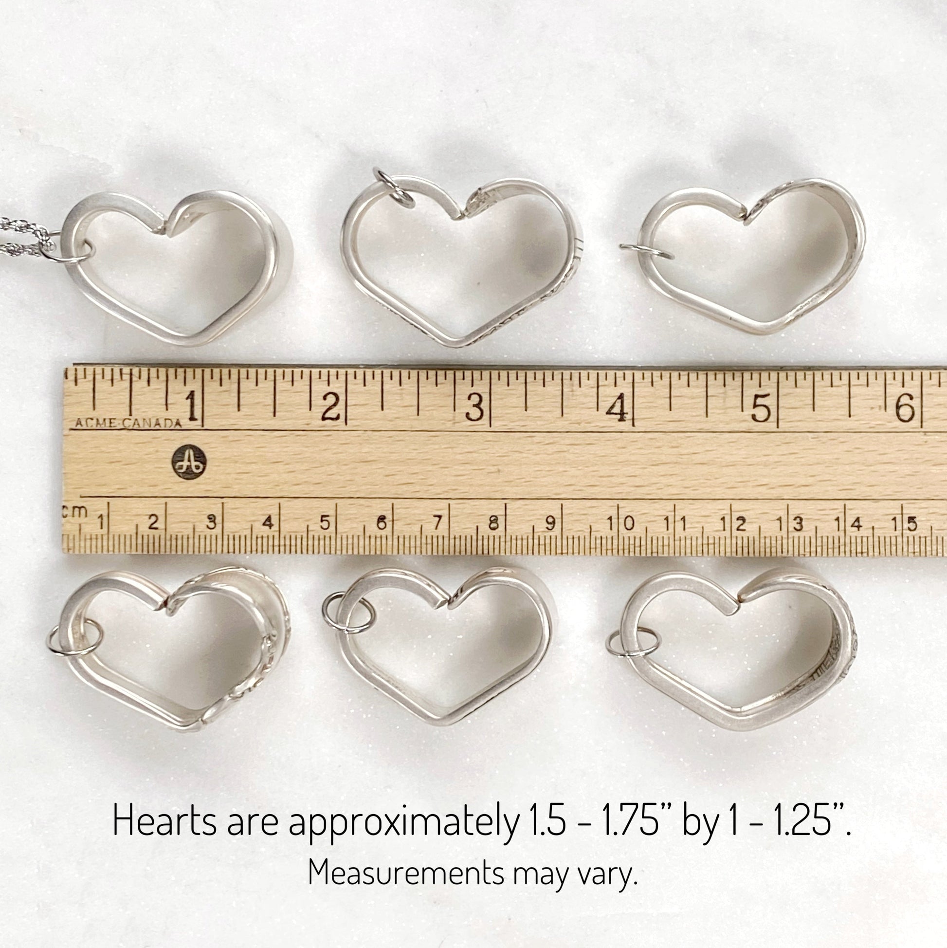 Wildwood I - Always 1958, Floating Heart, Vintage Spoon Jewelry Hearts callistafaye   