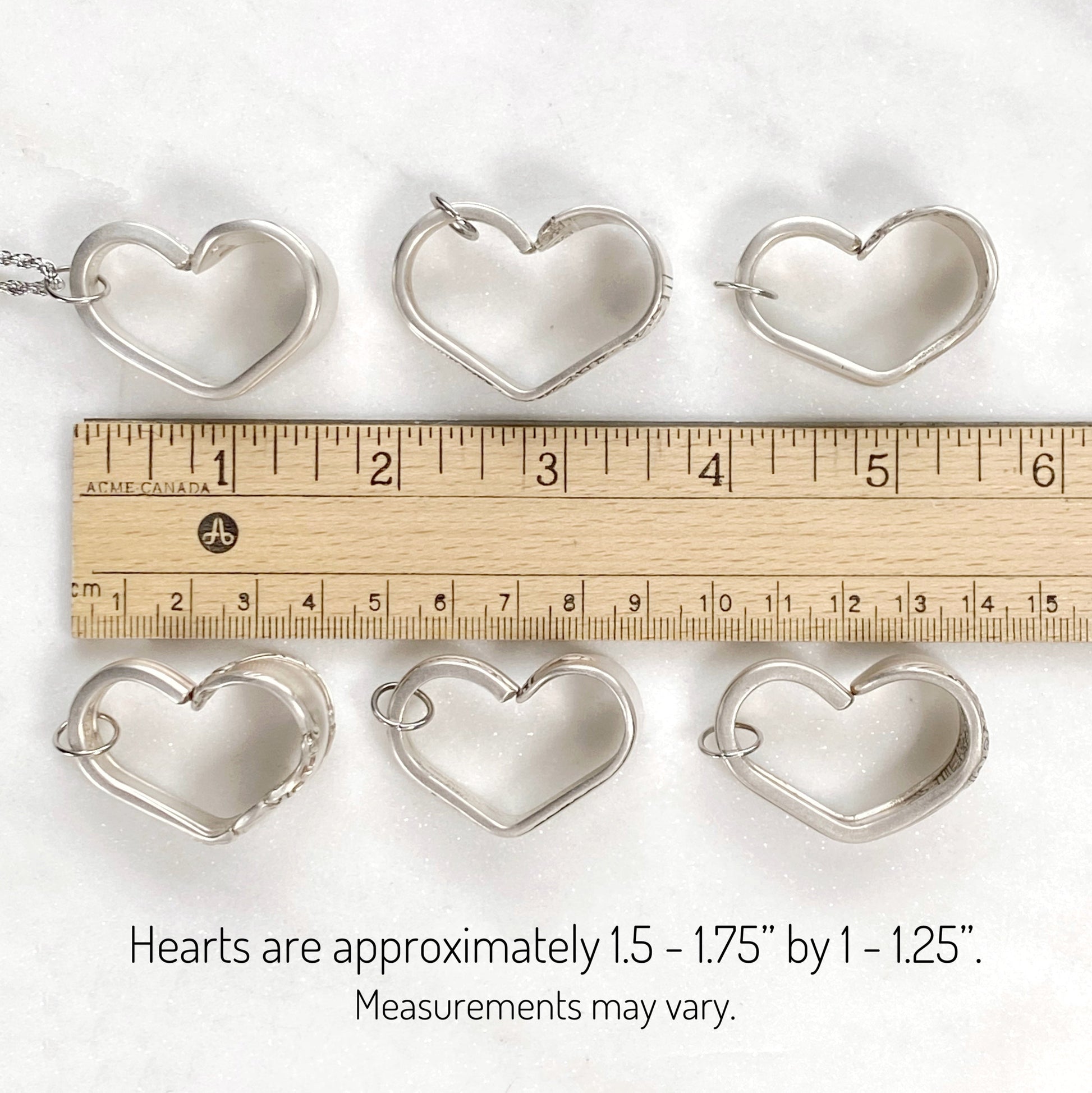 W Monogram, Floating Heart, Vintage Spoon Jewelry Hearts callistafaye   