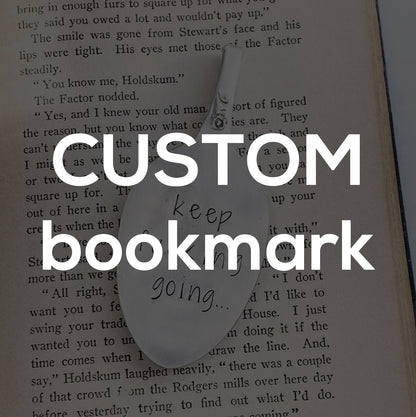 CUSTOM Vintage Spoon Bookmark Bookmarks callistafaye