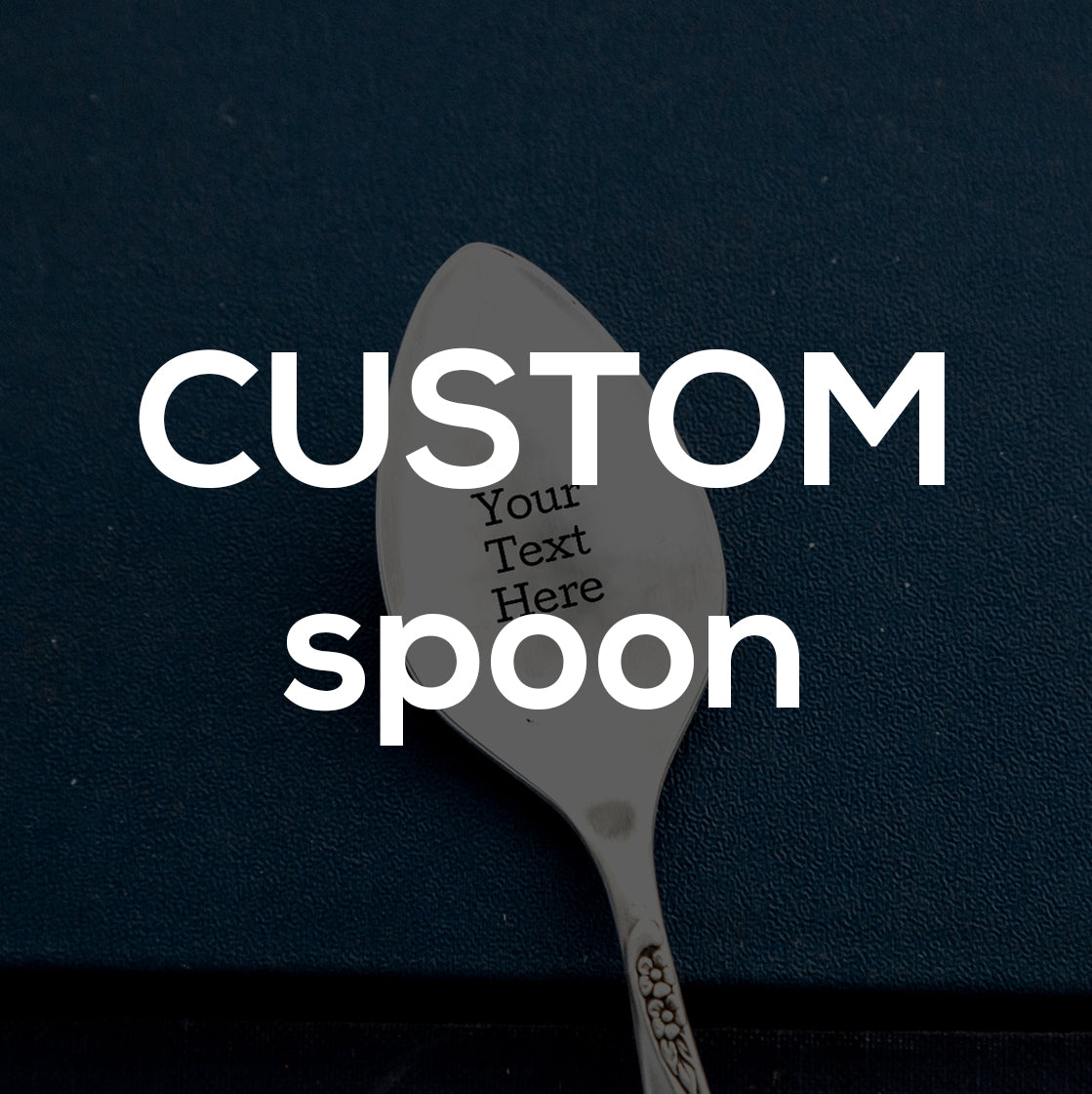 CUSTOM Hand Stamped Vintage Spoon Spoons callistafaye