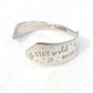 Stay Wild Moon Child, Pickwick 1938, Cuff Bracelet, Hand Stamped Vintage Spreader Bracelets callistafaye   