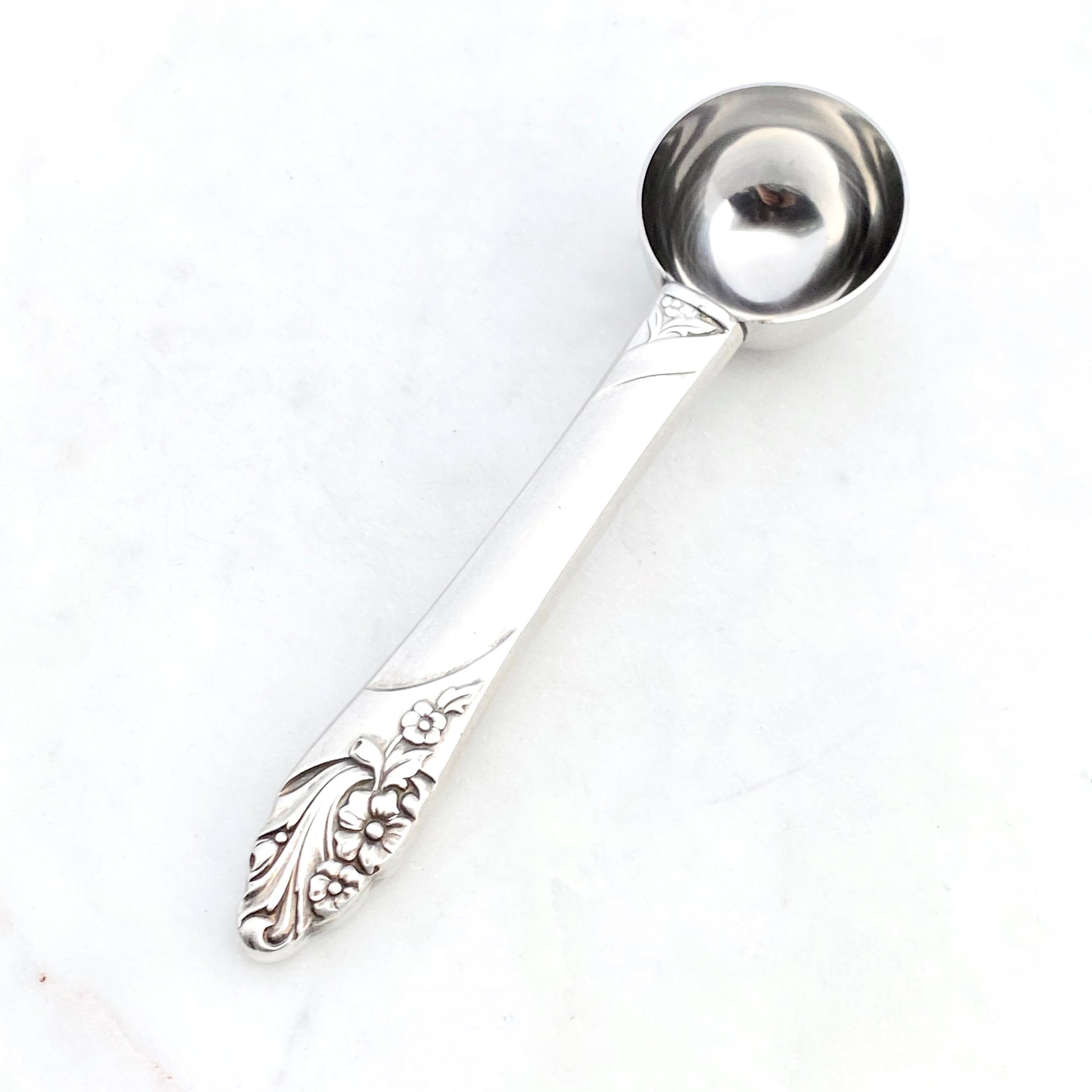 Evening Star 1950, Tea Measuring Spoon, Vintage Silverware Scoop Scoop callistafaye   