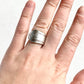 Barbara 1931, Custom Size Spoon Ring, Vintage Silverware Ring Rings callistafaye   