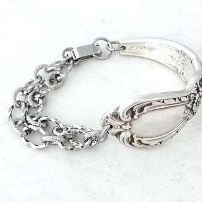 Heritage 1953, Half Chain Bracelet, Vintage Spoon Handle, Antique Spoon Bracelet Bracelets callistafaye   