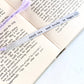 Drink Tea Read Books Be Happy, Skinny Hand Stamped Bookmark Bookmarks callistafaye   