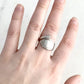 Tiny Remembrance 1959, Size 6, Demi Spoon Spiral Ring, Vintage Spoon Ring