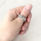 Royal Lace 1973, Custom Size, RARE Spoon Ring, Vintage Spoon Ring