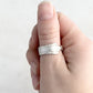Tiny Bellfontaine 1973, Custom Size, RARE Demi Spoon Ring, Vintage Spoon Ring