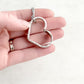 Bellfontaine 1973, RARE Floating Heart, Vintage Spoon Jewelry