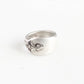 Exquisite 1940, Custom Size Spoon Ring, Vintage Silverware Ring Rings callistafaye   