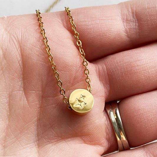 Unfuckwithable, Hand Stamped Coin Necklace – callistafaye