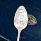 Good Moms Say Bad Words, Hand Stamped Vintage Spoon Spoons callistafaye   
