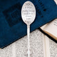 I Like Pretty Things & the Word Fuck, Hand Stamped Vintage Spoon Spoons callistafaye   