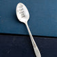 F-Bomb Kind Of Mom, Hand Stamped Vintage Spoon Spoons callistafaye   
