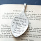 You Can be a Night Owl and an Early Bird if the Book is Good Enough, Vintage Spoon Bookmark Bookmarks callistafaye   