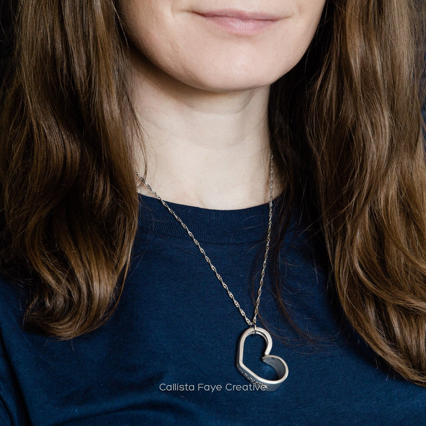 Flirtation 1959, Floating Heart, Vintage Spoon Jewelry Hearts callistafaye   