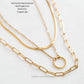 Herringbone Chain, Dainty Layering Necklace Necklaces callistafaye   