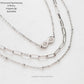 Infinity, Dainty Pendant Necklace, Layering Necklace Necklaces callistafaye Silver  