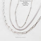 Satellite Chain, Dainty Layering Necklace Necklaces callistafaye   