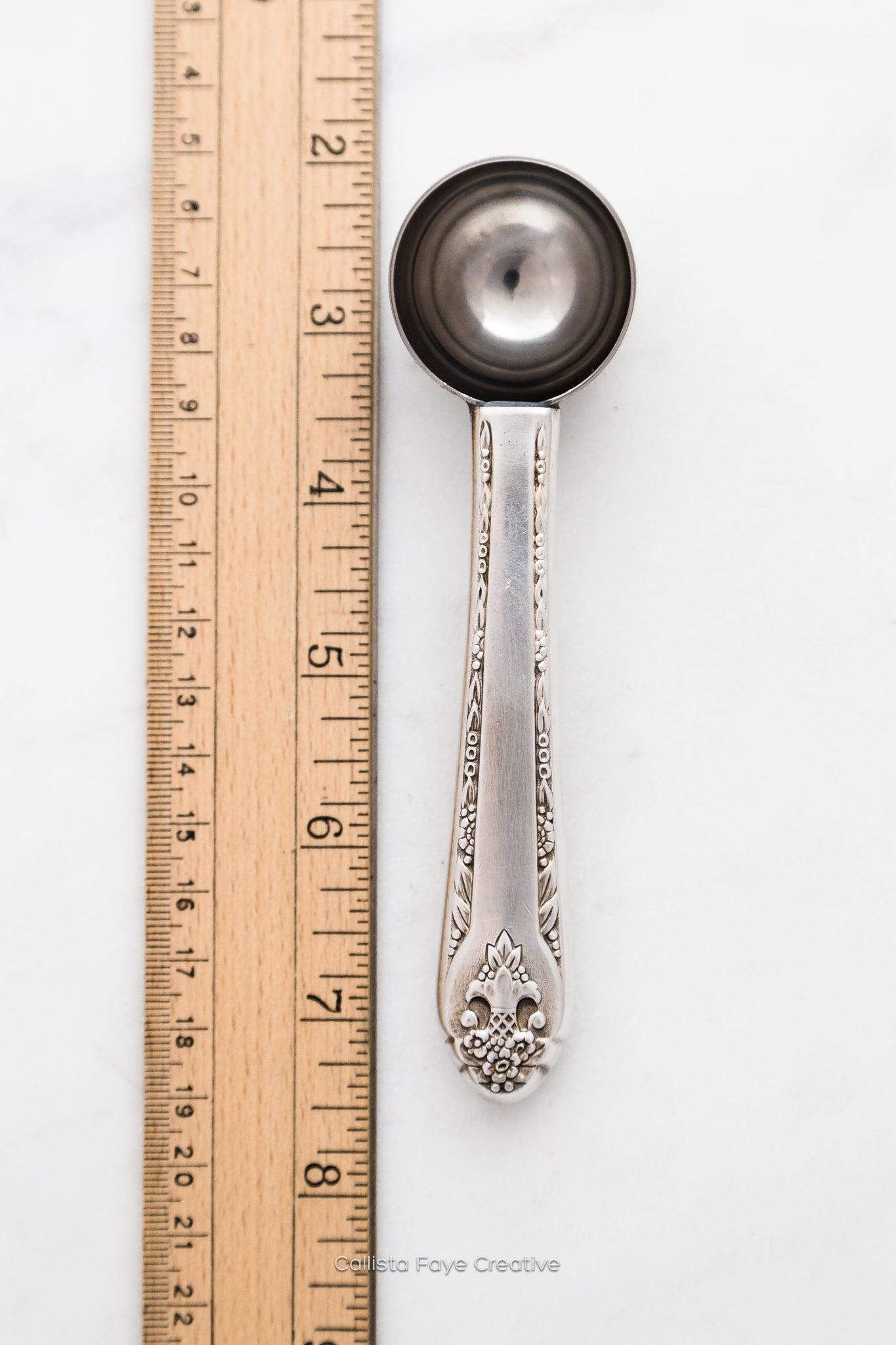 Lovely Lady 1937, Tea Scoop, Vintage Silverware Spoons callistafaye   