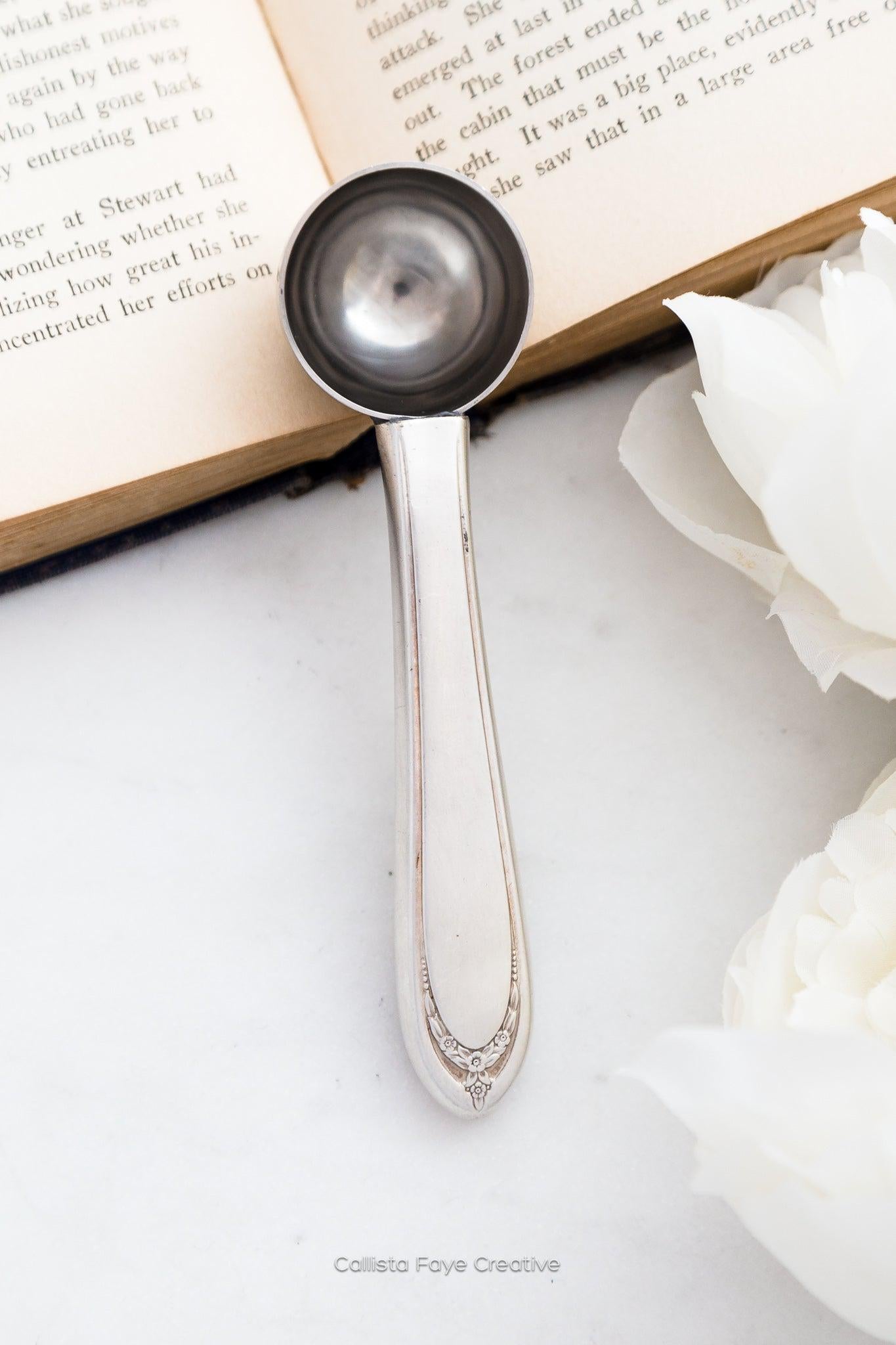 Lovelace 1936, Tea Scoop, Vintage Silverware Spoons callistafaye   